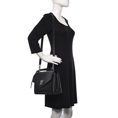 Louis Vuitton Soft Calfskin My Lockme Top Handle Black 2 of 10