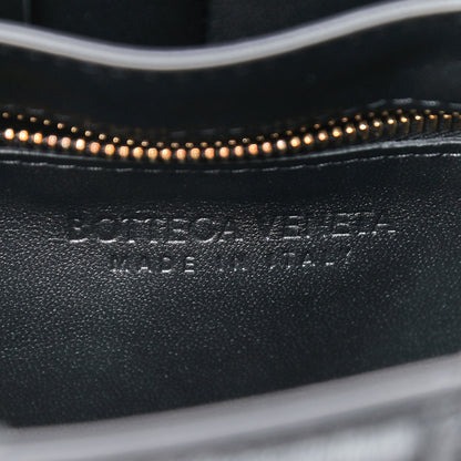 Bottega Veneta Nappa Maxi Intreccio Padded Cassette Crossbody Bag Black 8 of 9