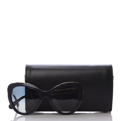 Chanel Acetate Bijou Cat Eye Polarized Sunglasses 5354 Black 8 of 8