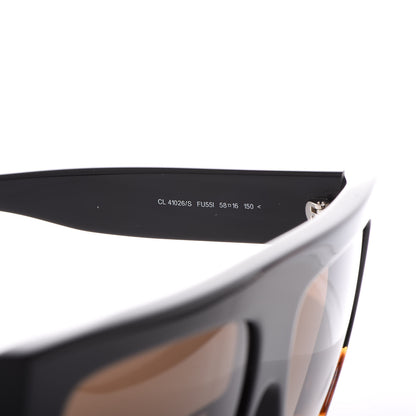 Celine Shadow Sunglasses CL 41026/S Black Havana 6 of 6