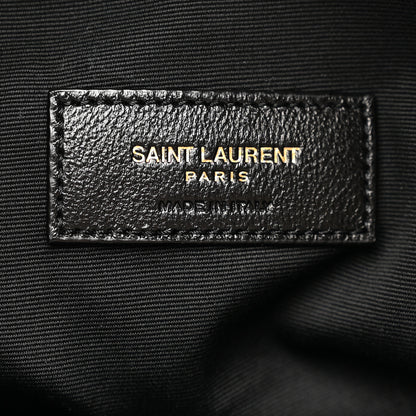 Saint Laurent Lambskin Matelasse Monogram Large Jamie 4.3 Pochon Blanc Vintage 7 of 12