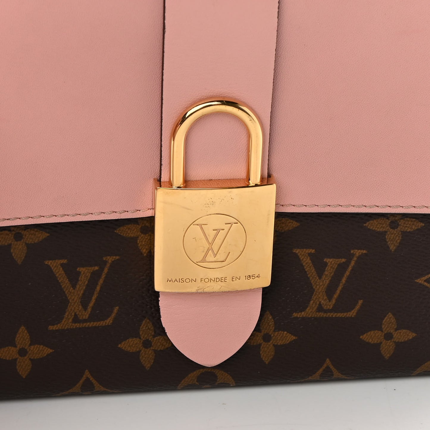 Monogram Locky BB Rose Poudre