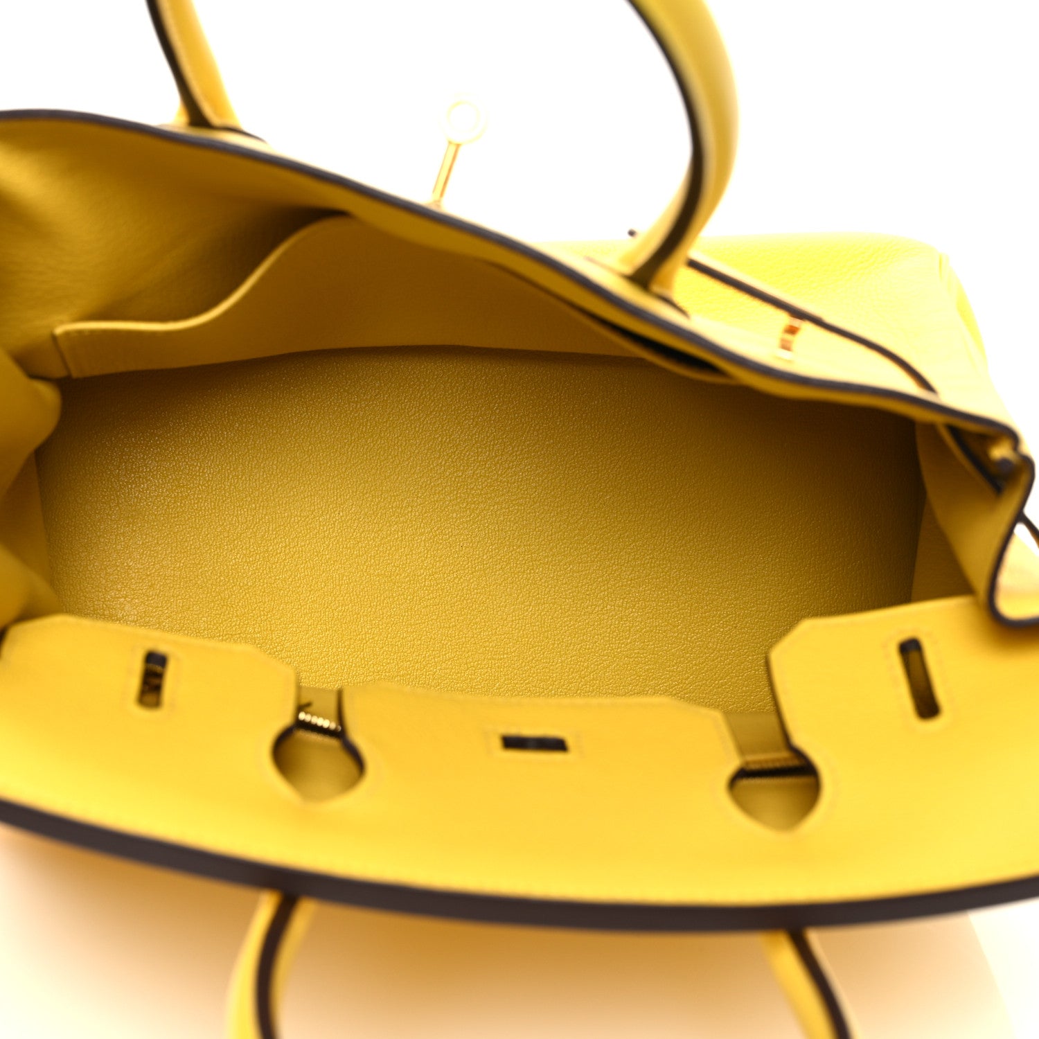 Hermes Taurillon Novillo Birkin 30 Jaune De Naples 5 of 14