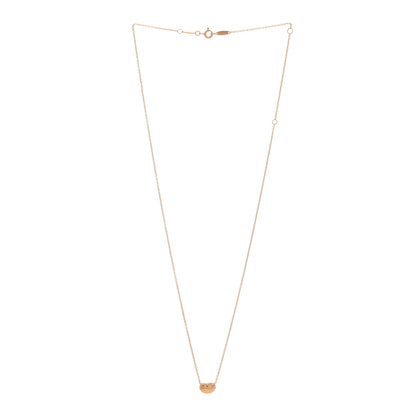 Tiffany 18K Rose Gold 9mm Elsa Peretti Bean Pendant Necklace 3 of 5