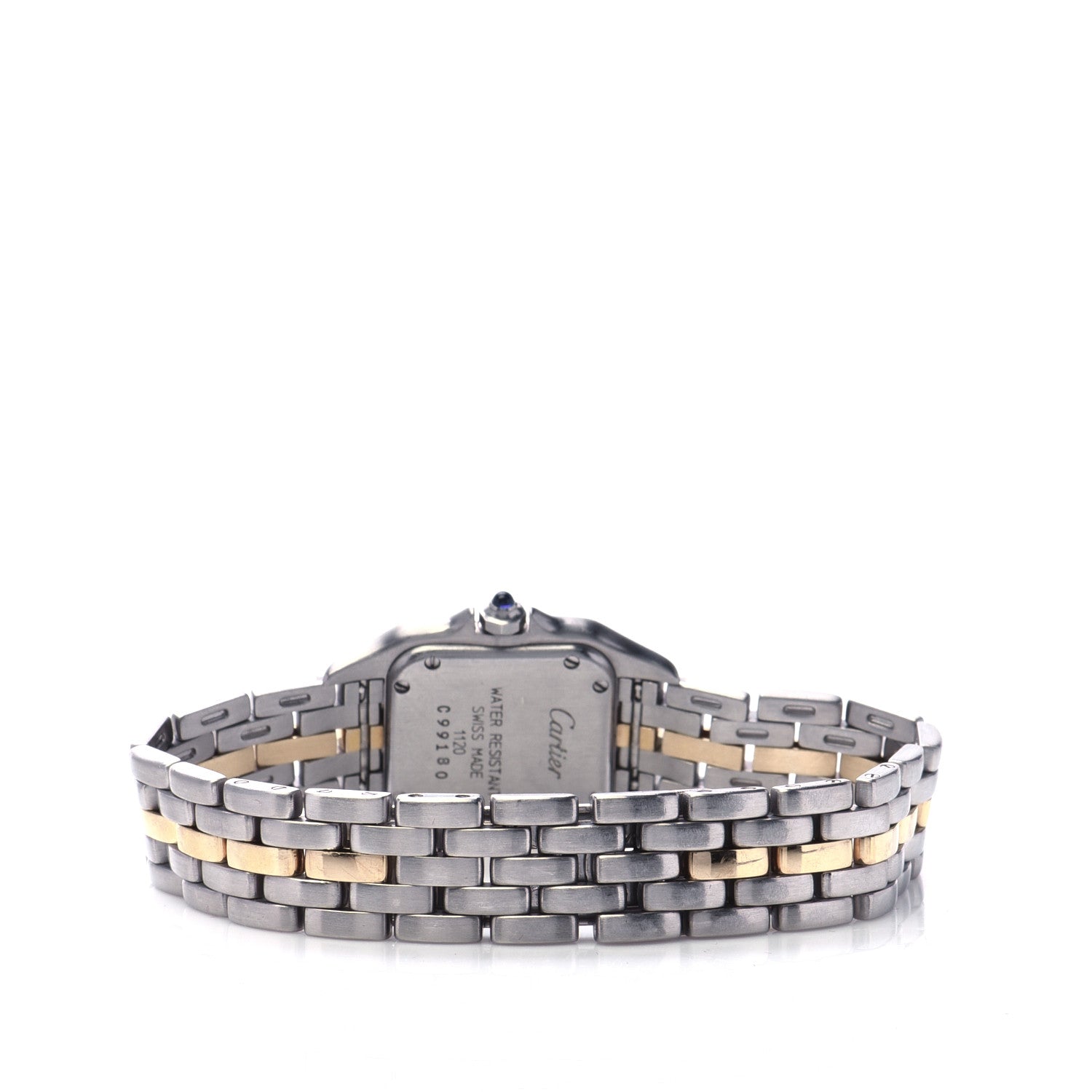 Cartier Stainless Steel 18K Yellow Gold 22mm Panthere Quartz Watch 3 of 6