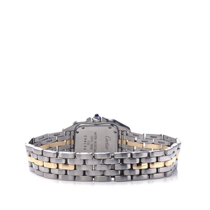 Cartier Stainless Steel 18K Yellow Gold 22mm Panthere Quartz Watch 3 of 6
