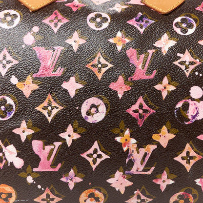 Louis Vuitton Watercolor Aquarelle Speedy 35 Brown 10 of 13