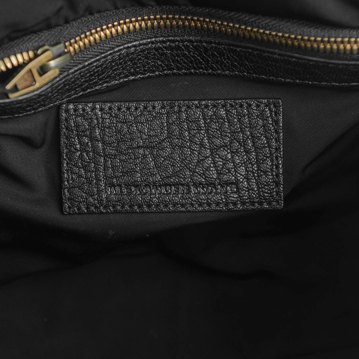Alexander Wang Pebbled Lambskin Rockie Black Antique Brass Hardware 6 of 8