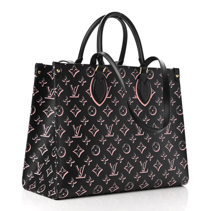 Louis Vuitton Monogram Fall for You LV Neo Onthego MM Black 3 of 8
