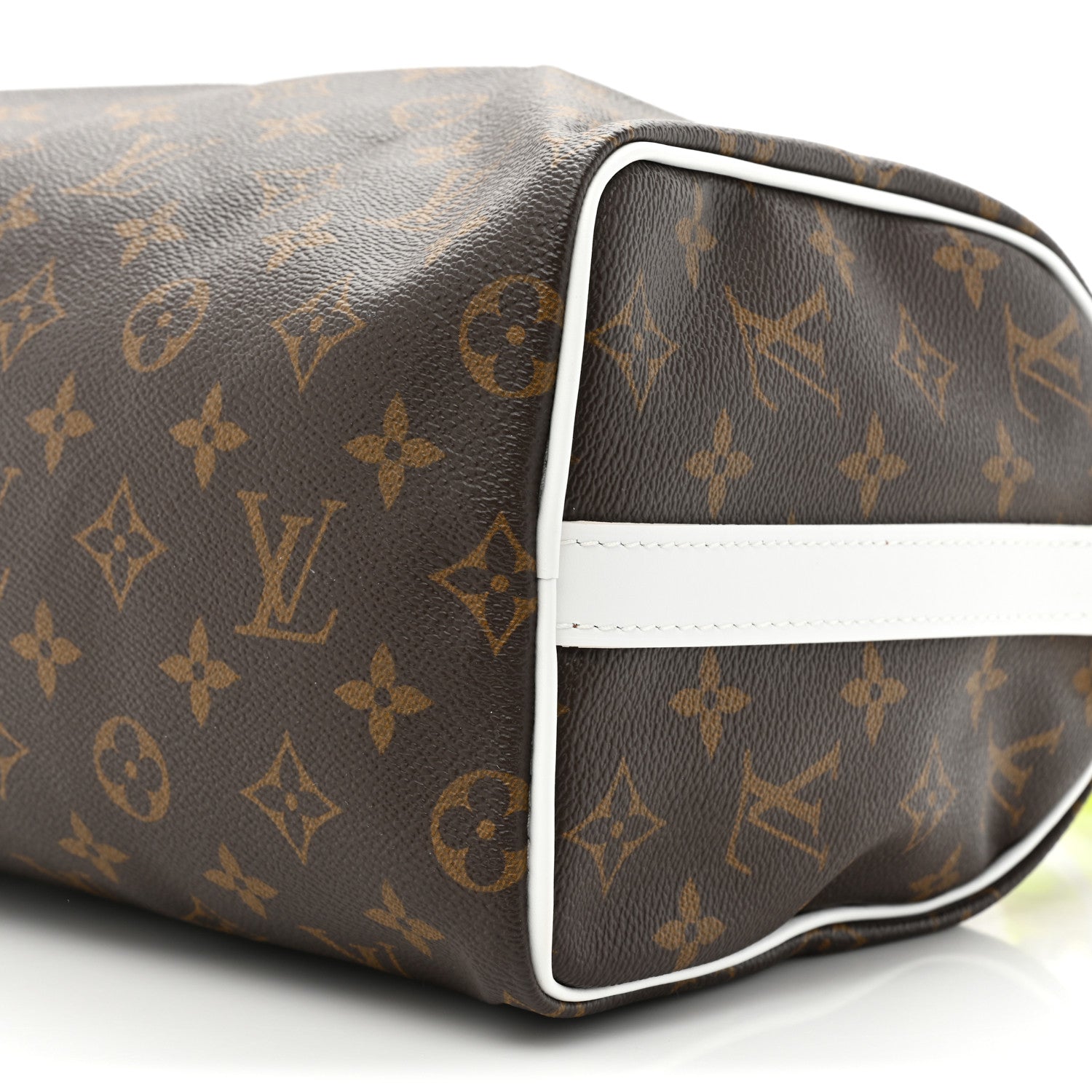 Louis Vuitton Monogram LV Match Speedy Bandouliere 25 White 9 of 14