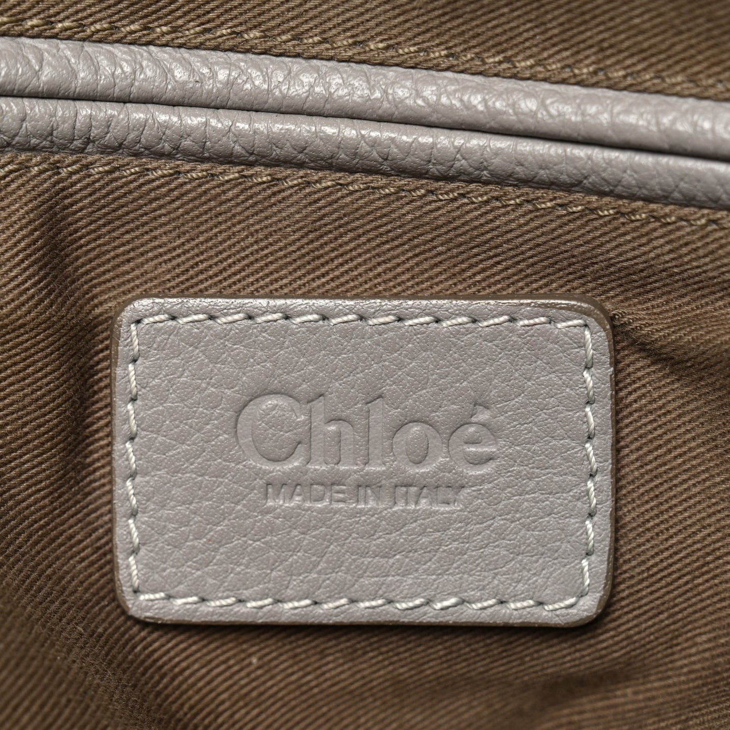 Calfskin Large Marcie Satchel Cashmere Grey
