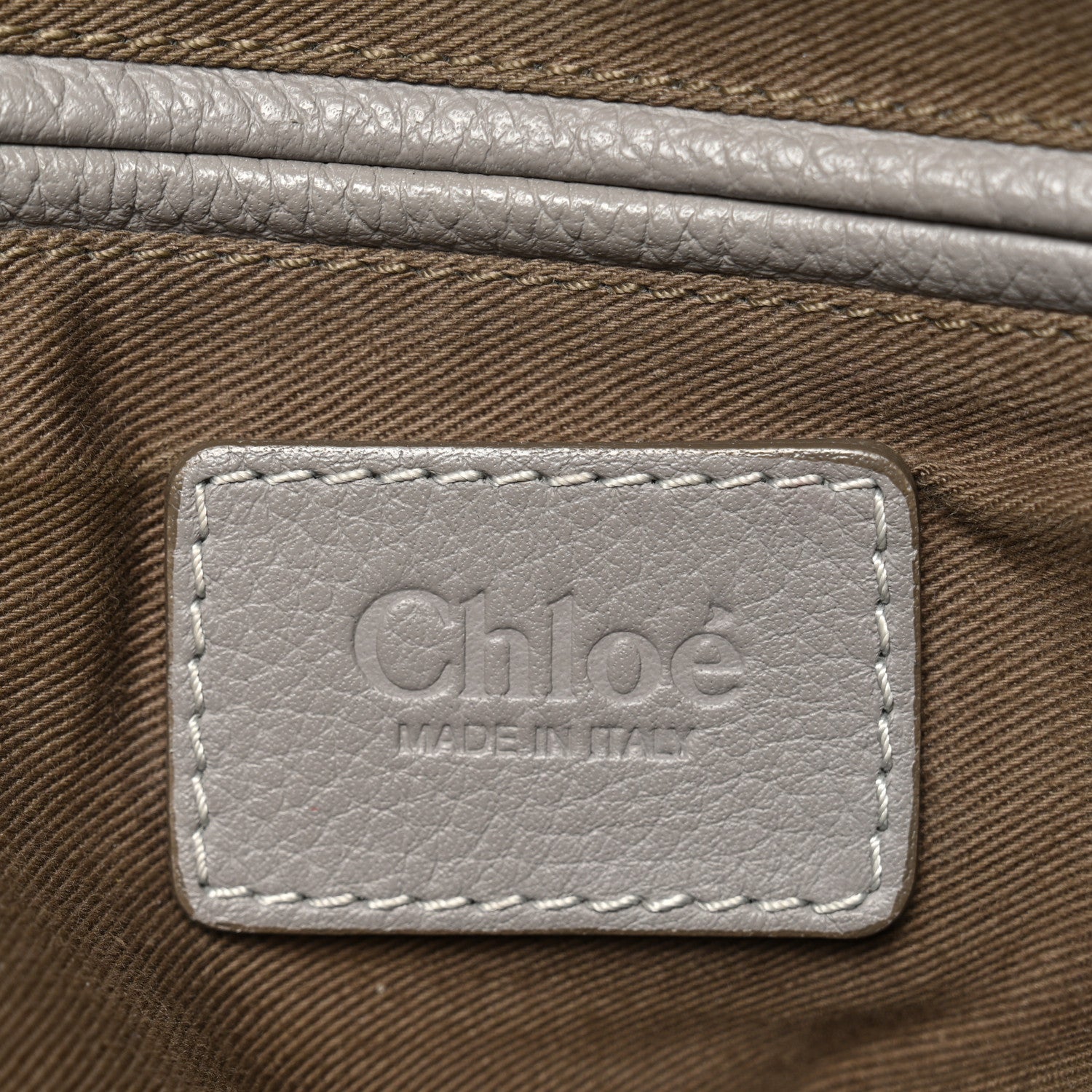 Chloe Calfskin Large Marcie Satchel Cashmere Grey 6 of 12