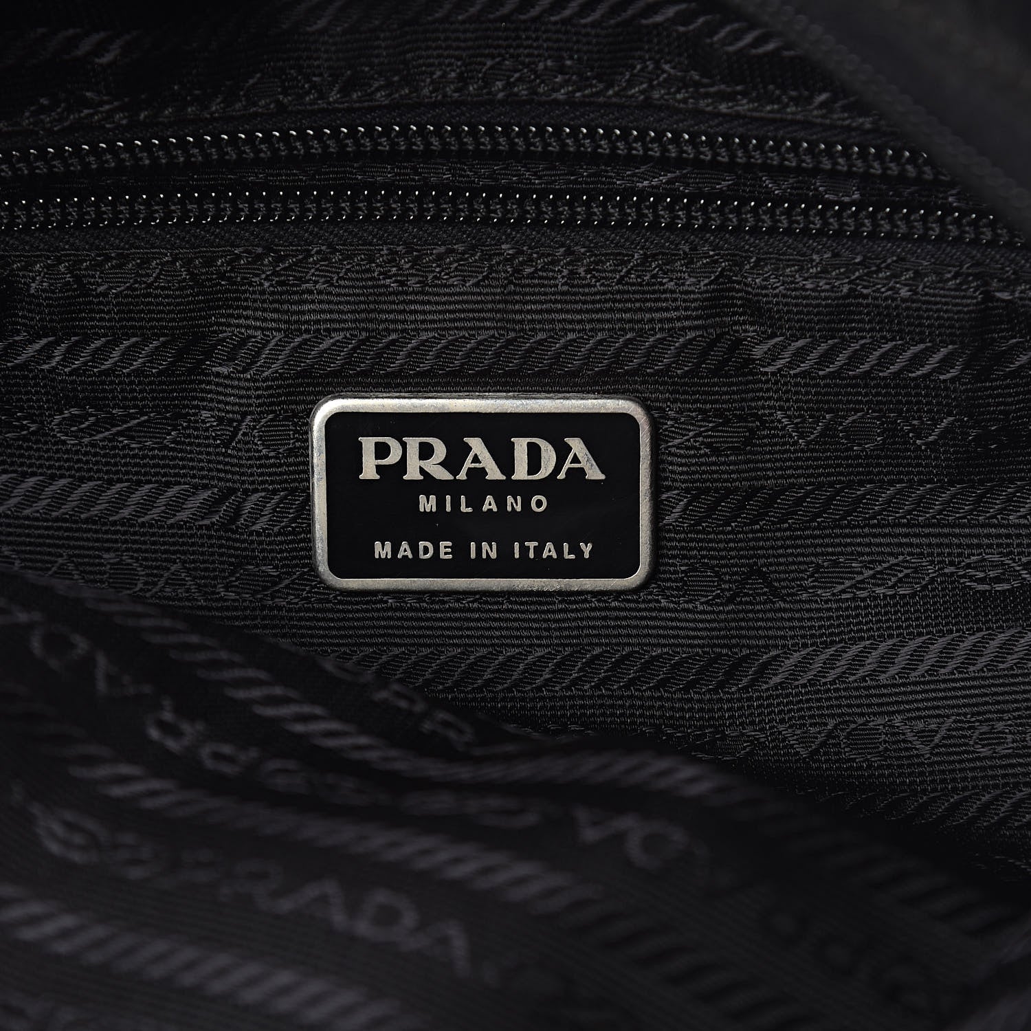 Prada Tessuto Nylon Top Handle Bag Black 6 of 10