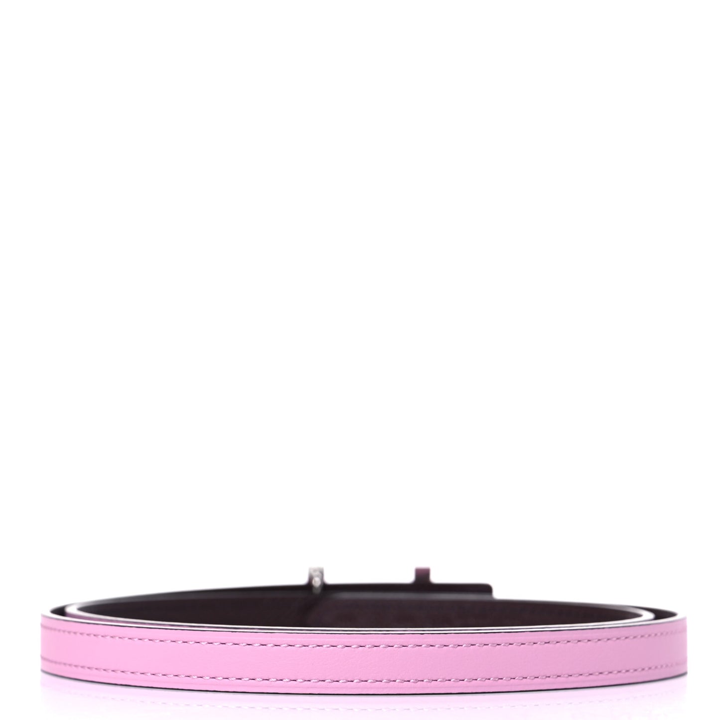 Epsom Swift 13mm Focus Belt 80 Mauve Sylvestre Rouge Sellier