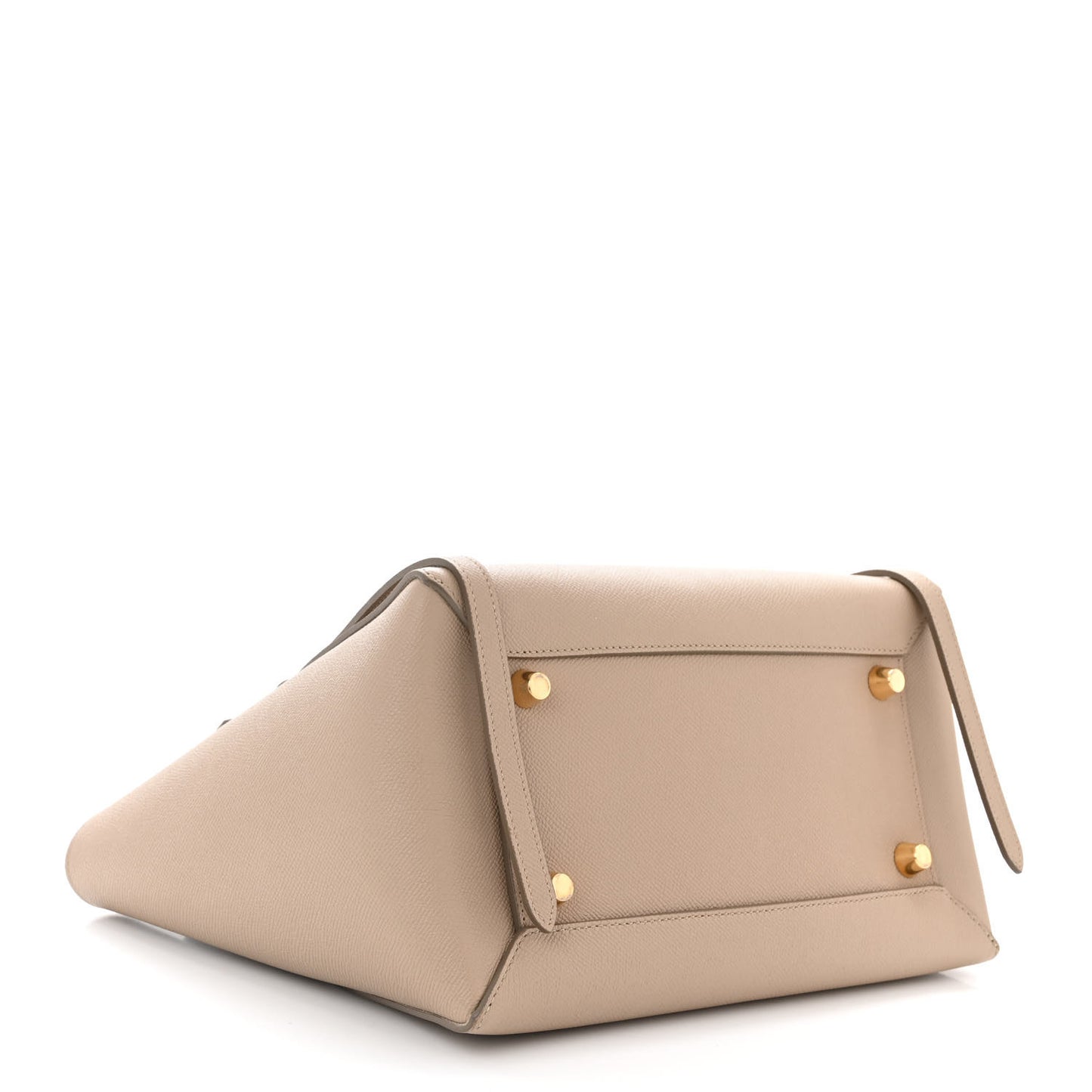Grained Calfskin Mini Belt Bag Light Taupe