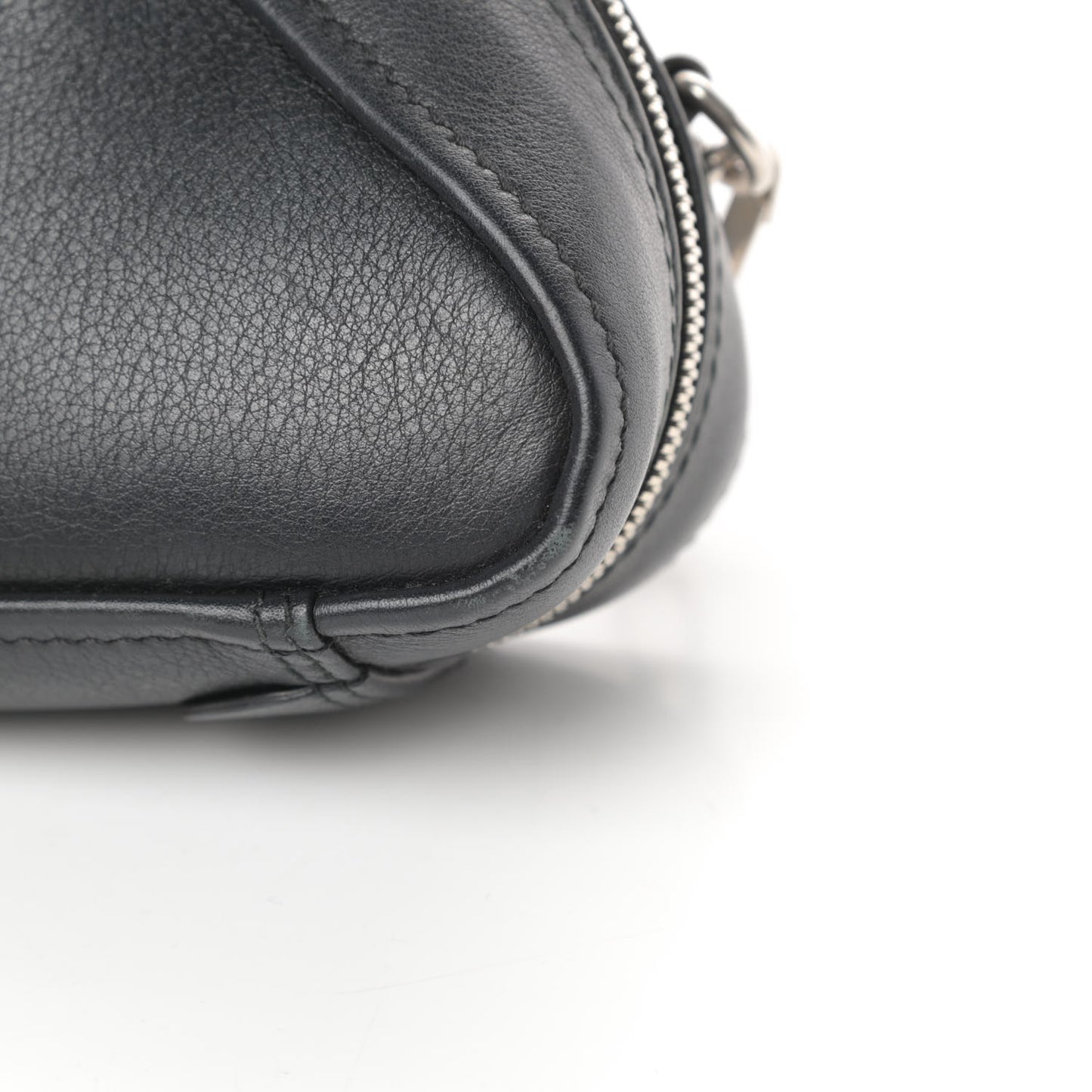 Calfskin XS Triangle Chain Duffle Black