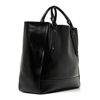 Burberry Patent Large Somerford Tote Black 3 of 20
