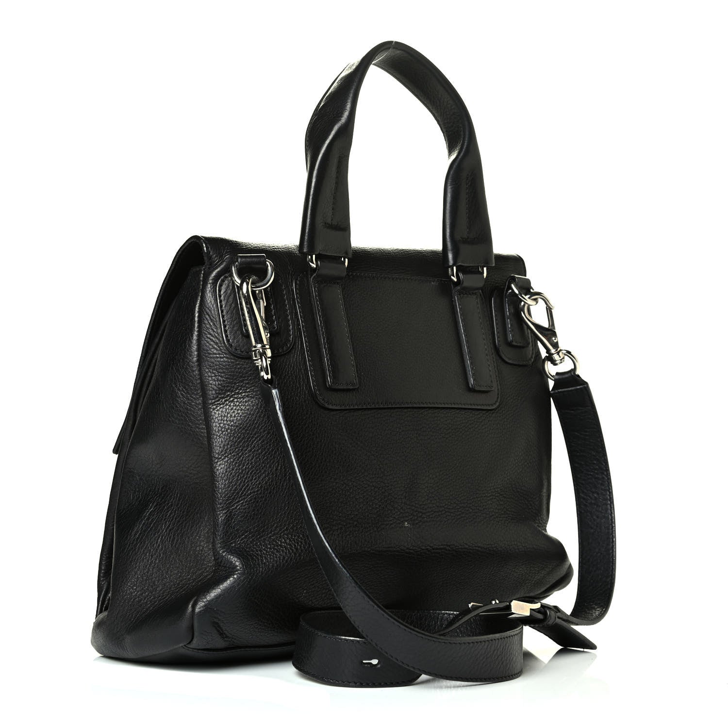 Givenchy Calfskin Small Pandora Pure Flap Bag Black 2 of 8