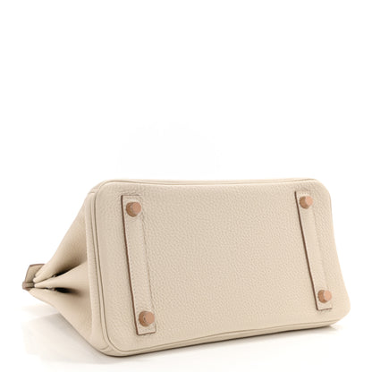 Hermes Togo Birkin 25 Craie 4 of 11