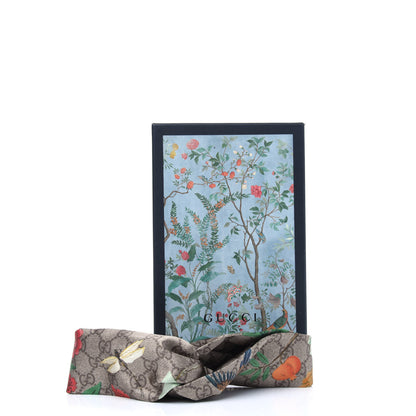 Gucci Silk Monogram Tian Print Tiana Duchesse Headband 10 of 10