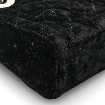 Christian Dior Velvet Crystal Mini Lady Dior Black 9 of 10
