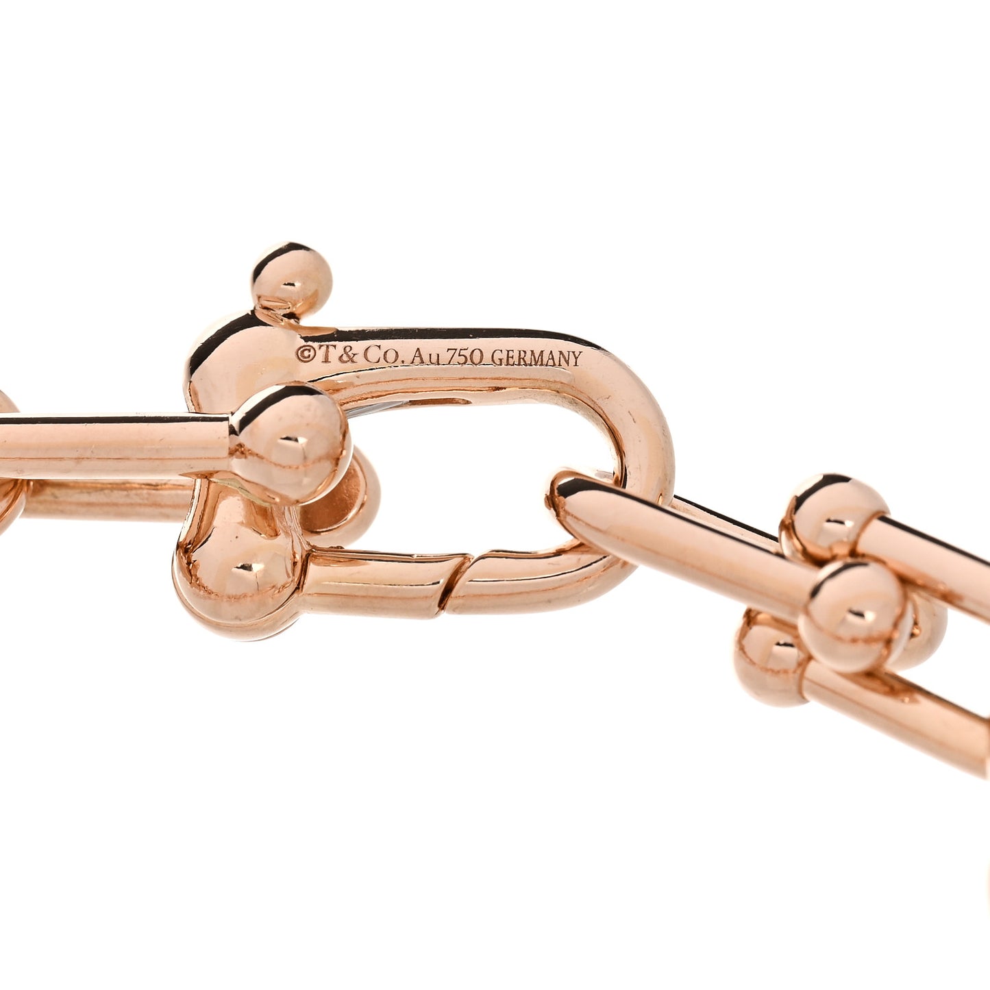 18K Rose Gold Small HardWear Link Bracelet