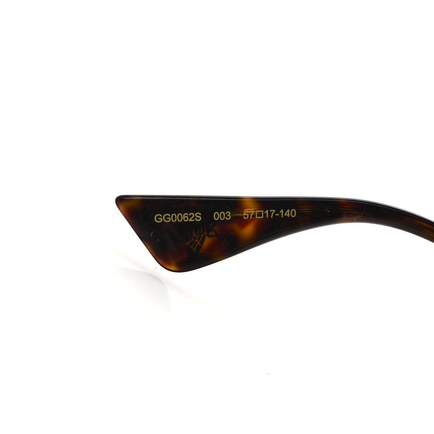 Metal Web Aviator Sunglasses GG0062S Green Red