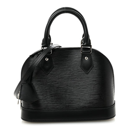 Louis Vuitton Epi Alma BB Black 1 of 10