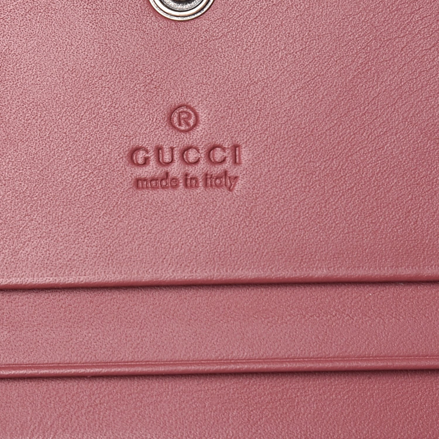 Gucci GG Supreme Monogram Blooms Card Case Beige Multicolor Dry Rose 8 of 12