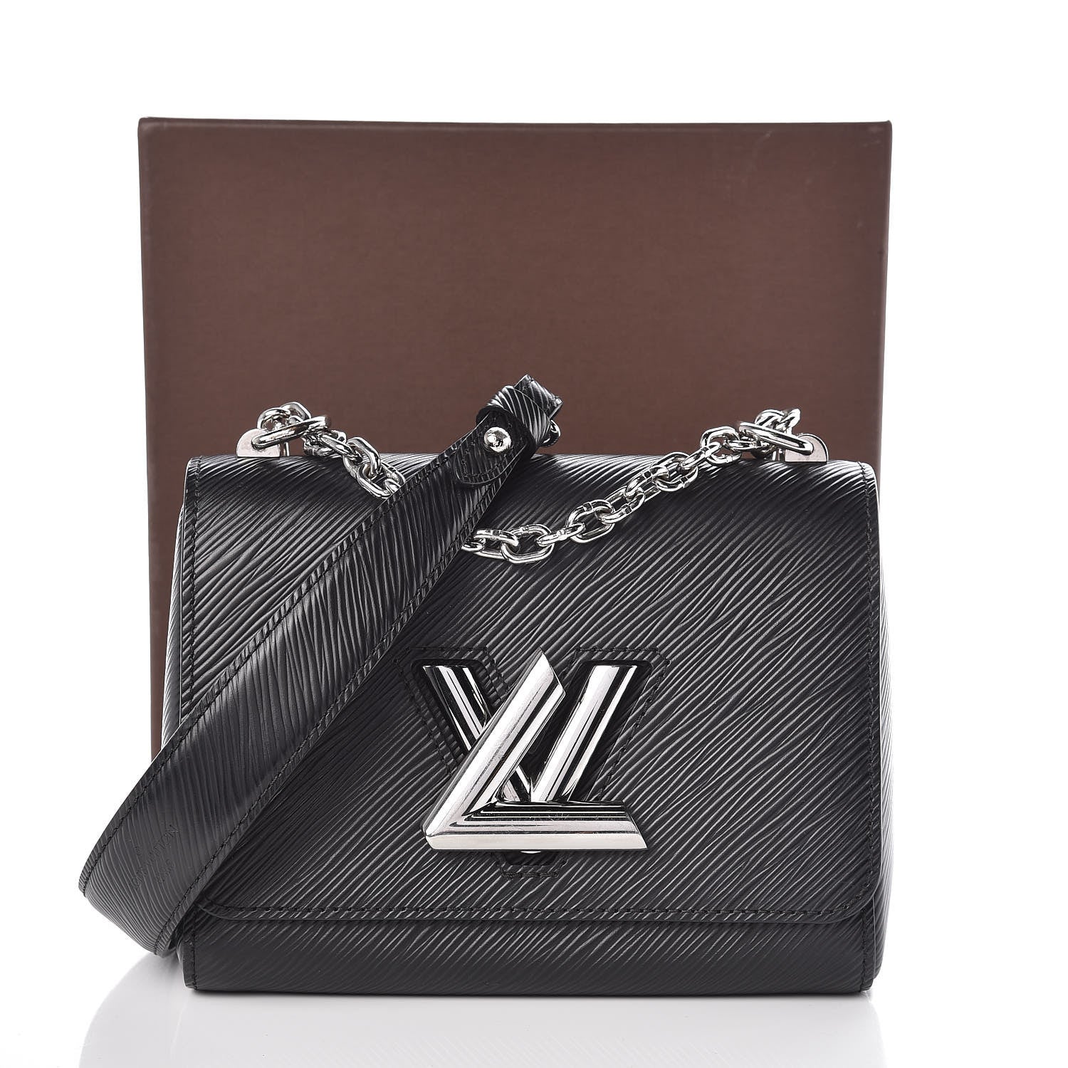 Louis Vuitton Epi Twist Shoulder Bag PM Black 7 of 7