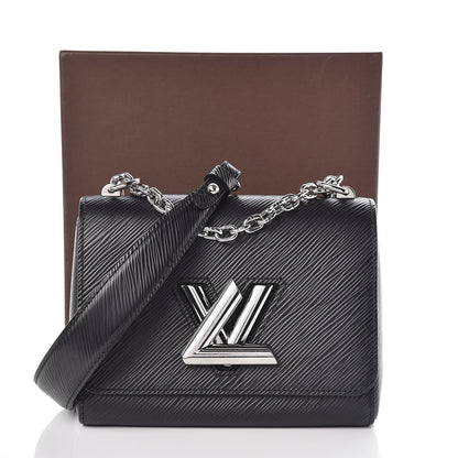 Louis Vuitton Epi Twist Shoulder Bag PM Black 7 of 7