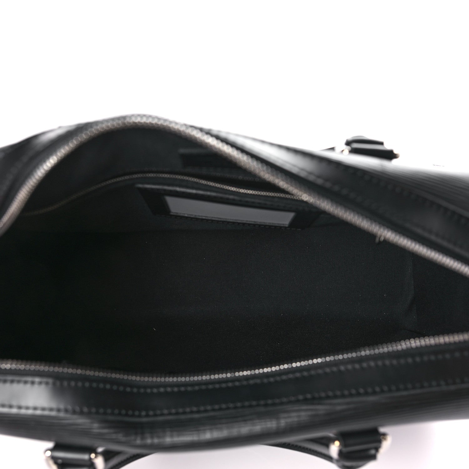 Louis Vuitton Epi Sac De Ville Bourget Black 5 of 8