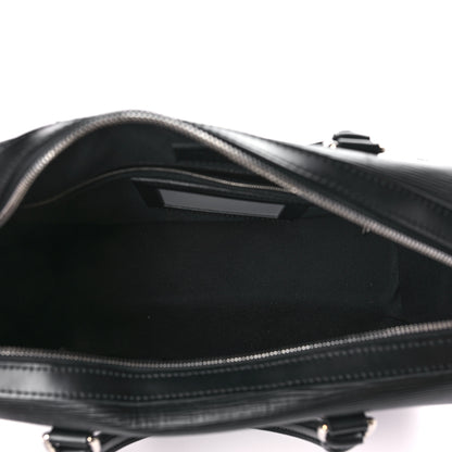 Louis Vuitton Epi Sac De Ville Bourget Black 5 of 8