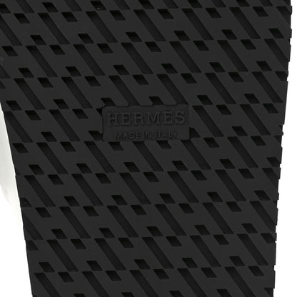 Hermes Calfskin Womens Chypre Sandals 35.5 White 7 of 10