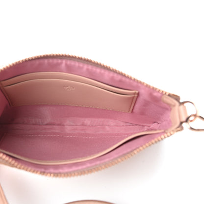 MCM Metallic Visetos Crossbody Tech Pouch Champagne Gold 5 of 9