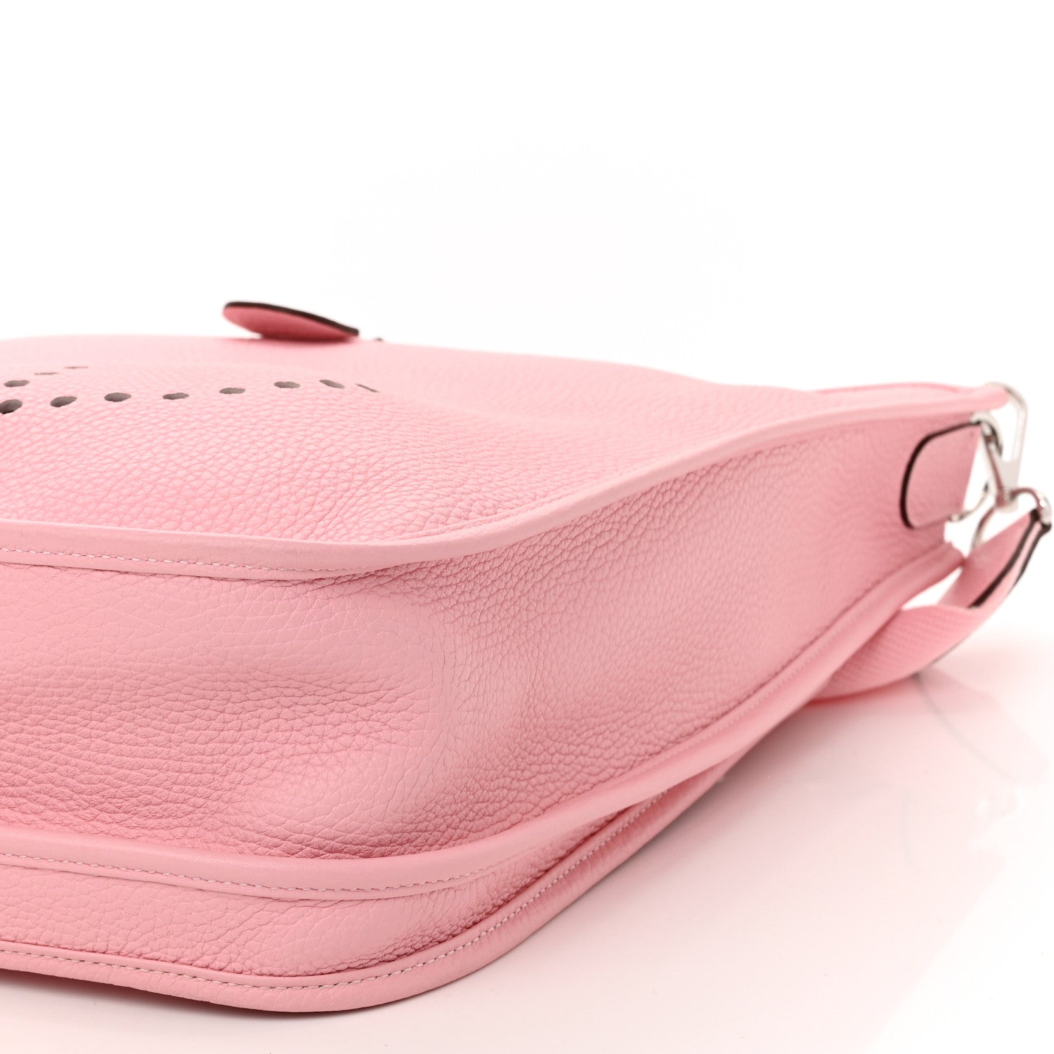 Hermes Taurillon Clemence Evelyne III PM Rose Sakura 10 of 10