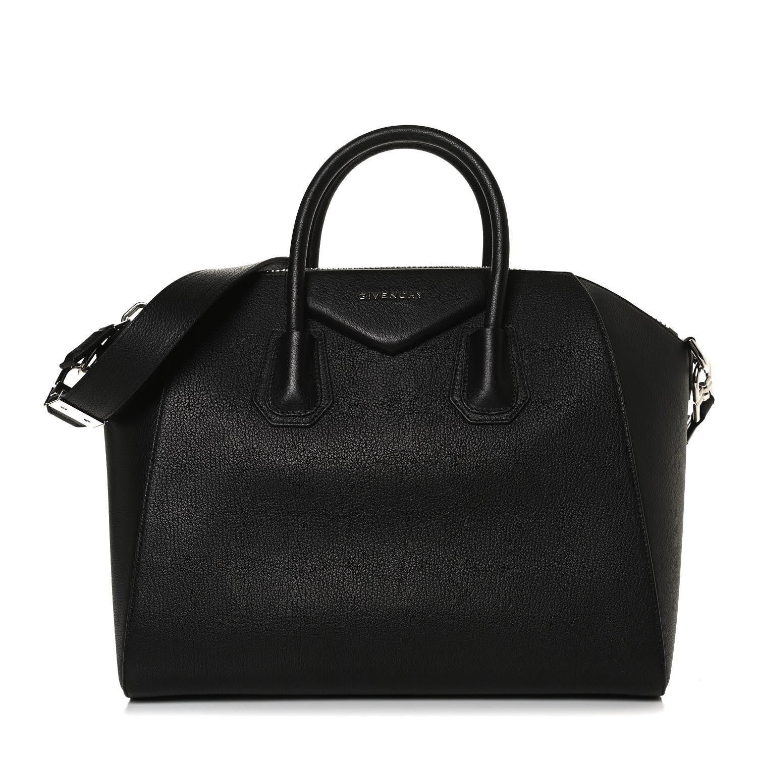 Givenchy Sugar Goatskin Medium Antigona Black 1 of 16