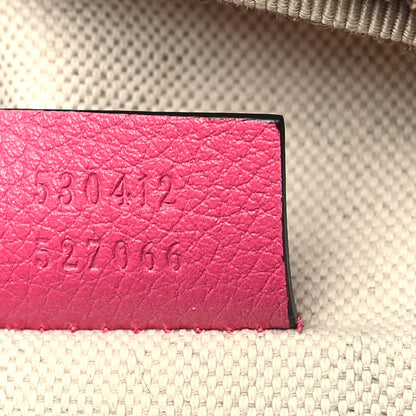 Gucci Grained Calfskin Logo Belt Bag Pink 7 of 10