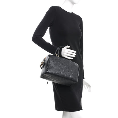 Louis Vuitton Empreinte Speedy Bandouliere 25 NM Black 3 of 8