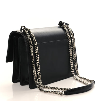 Saint Laurent Calfskin Medium Monogram Sunset Black 3 of 8