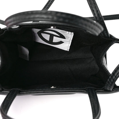 Telfar Vegan Leather Small Shopping Bag Black 5 of 11