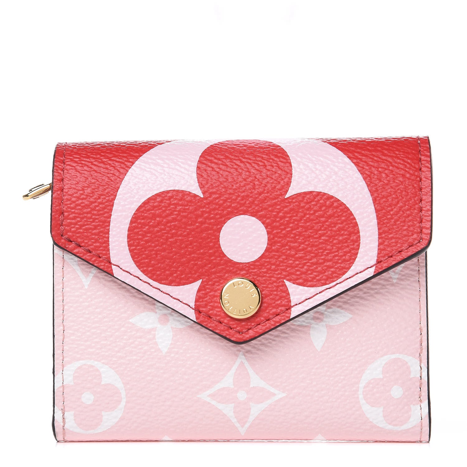 Louis Vuitton Monogram Giant Zoe Wallet Rouge Rose 1 of 7