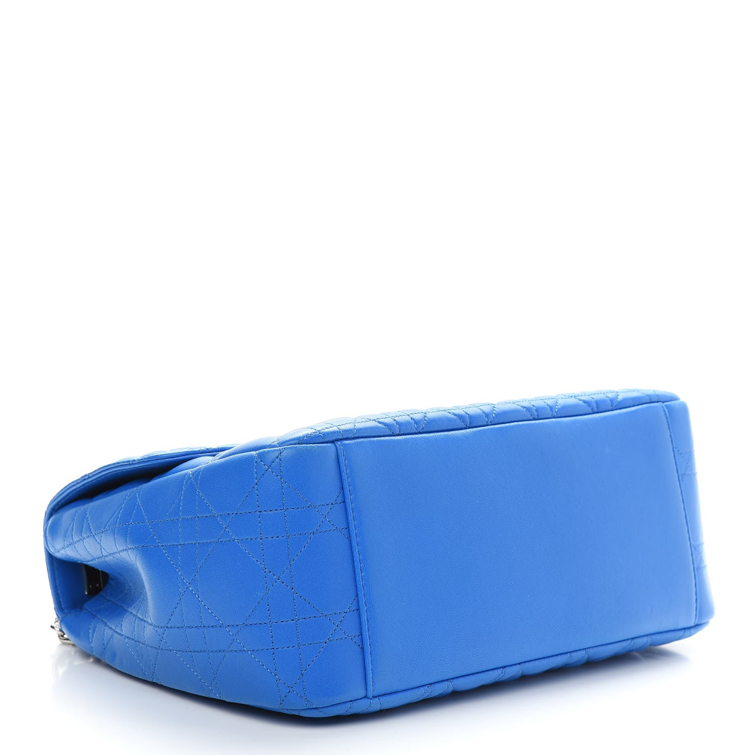 Christian Dior Lambskin Cannage Large Miss Dior Flap Blue 4 of 8