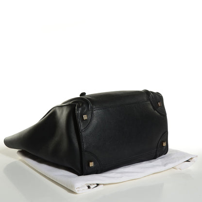 Celine Smooth Calfskin Mini Luggage Black 4 of 8