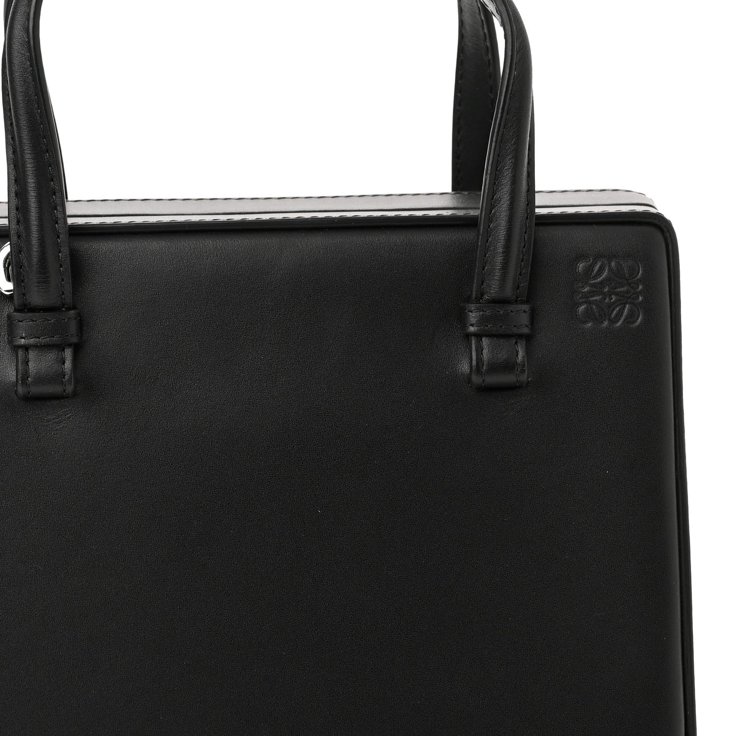 Calfskin Small Postal Bag Black