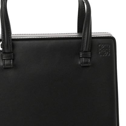 Loewe Calfskin Small Postal Bag Black 7 of 9