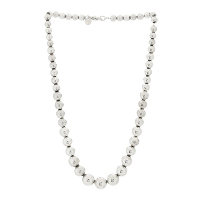 Tiffany Sterling Silver HardWear Graduated Ball Necklace 3 of 5
