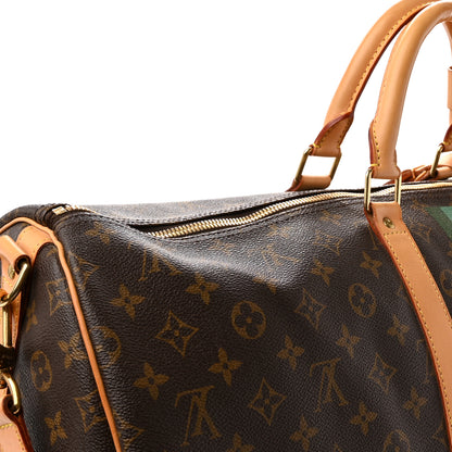 Louis Vuitton Monogram My LV Heritage Keepall Bandouliere 55 Vert Anglais Vert Clair 15 of 20