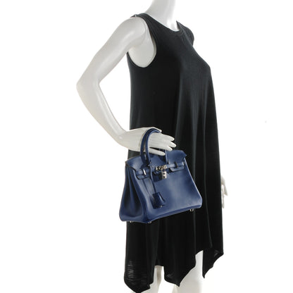 Hermes Swift Birkin 25 Bleu Saphir 2 of 23