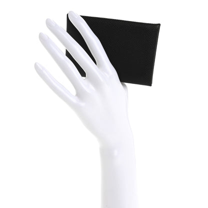 Hermes Epsom Calvi Card Case Black 2 of 10